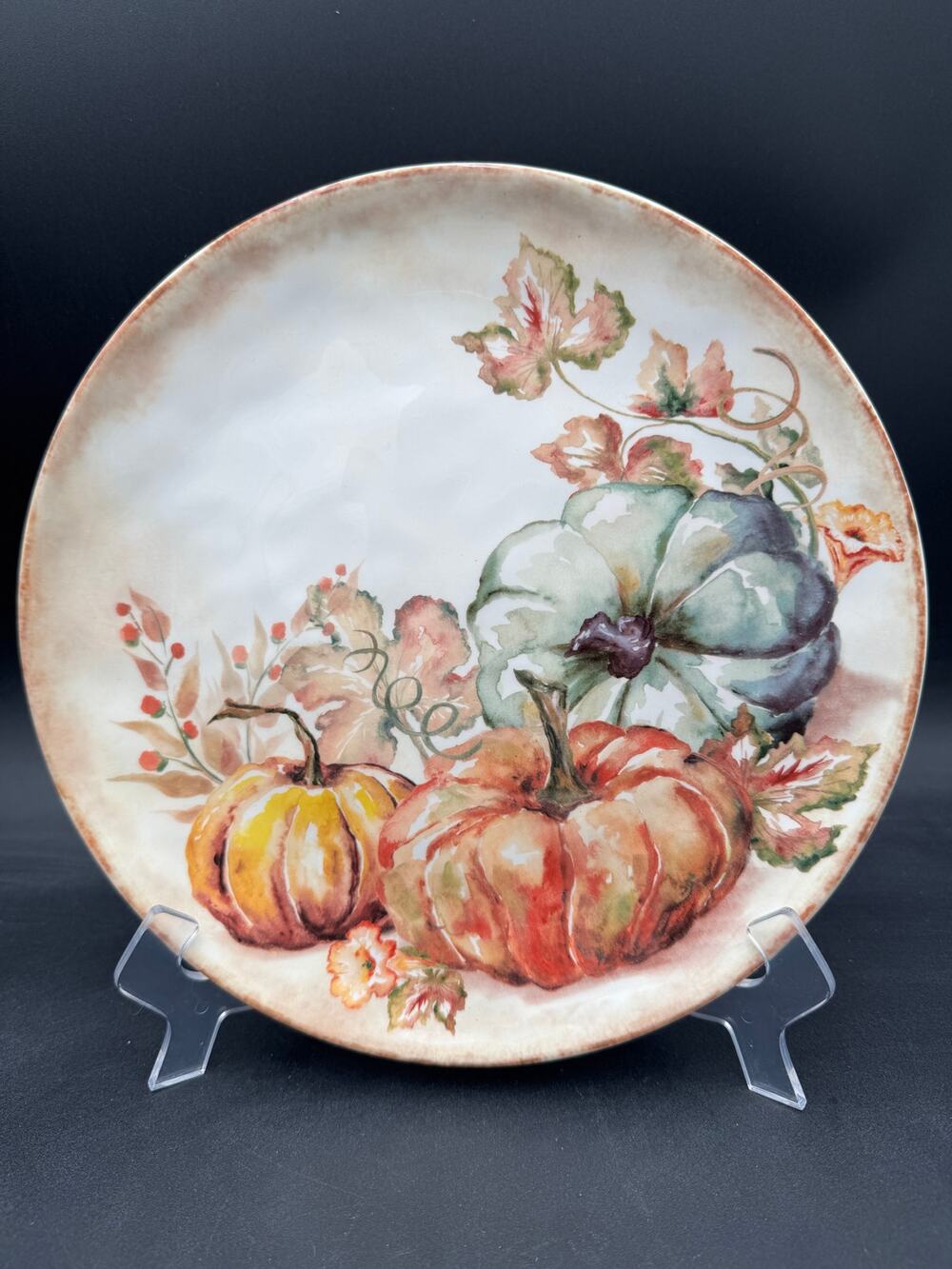 Pier One Harvest Blessings Dinner Plate 11.25" NOS